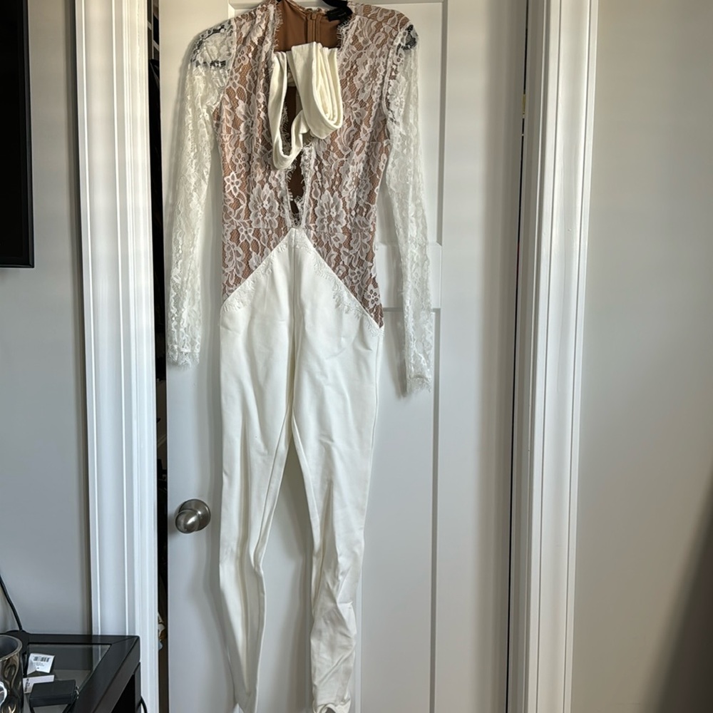White Jumpsuit